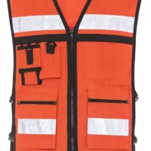 CHALECO TIPO BRIGADISTA NARANJA