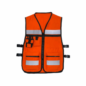CHALECO TIPO BRIGADISTA NARANJA