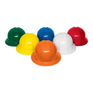 CASCOS DE SEGURIDAD, ALA ANCHA, AJUSTE DE MATRACA CLASE E