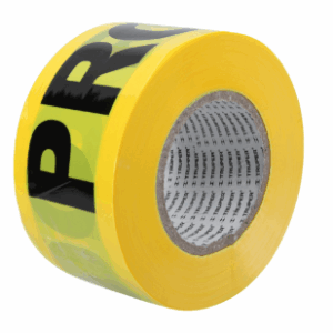 CINTA DELIMITADORA 'PROHIBIDO' (7.5 CM X 305 MTS)