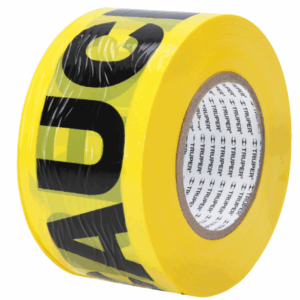 CINTA LIMITADORA "PRECAUCION" AMARILLA  (7.5 CM X 305 MTS)