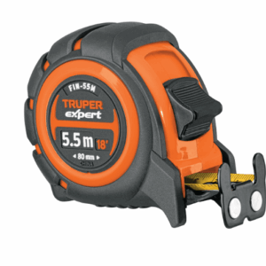 FLEXOMETRO INDUSTRIAL 5.5 M, CINTA 3/4, TRUPER