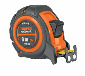 FLEXOMETRO INDUSTRIAL 8 M, CINTA 3/4, TRUPER