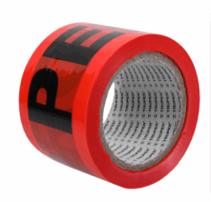 CINTA DELIMITADORA " PELIGRO ", (7.5 CM X 100 MTS)