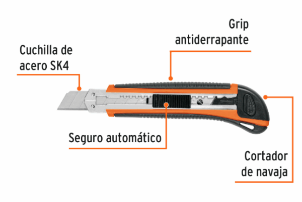 NAVAJA (CUTTER) CON ALMA METALICA DE 6" - Image 3