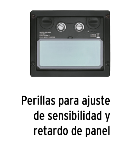 CARETA ELECTRÓNICA PARA SOLDAR, SOMBRA 9 A 13 CON MICAS - Image 2