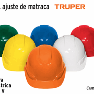 CASCOS DE SEGURIDAD, AJUSTE DE MATRACA CLASE E