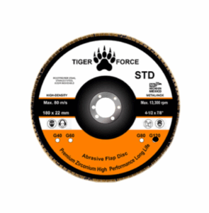 DISCO LAMINADO TIGER FORCE STD 4-1/2" X 7/8" G-120 ZIRCONIO