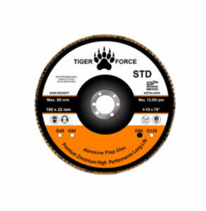 DISCO LAMINADO TIGER FORCE STD 4-1/2" X 7/8" G-80 ZIRCONIO