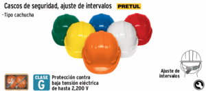 CASCO DE SEGURIDAD, AJUSTE DE INTERVALOS PRETUL