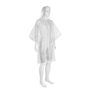 PONCHO O CAPAMANGA DESECHABLE (CAJA CON 10PZ)
