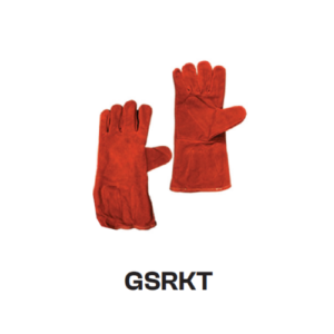 GUANTE PARA SOLDADOR ROJO HILO KEVLAR