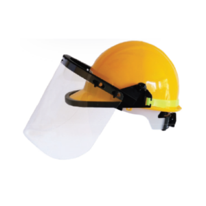 PROTECTOR FACIAL CON ADAPTADOR PARA CASCO (sin partes metálicas)