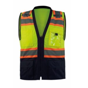 CHALECO TIPO BRIGADISTA CON ESPALDA JERSEY AMARILLO