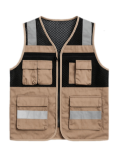 CHALECO CAZADOR COLOR BEIGE